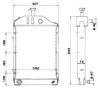 NRF 52161 Radiator, engine cooling